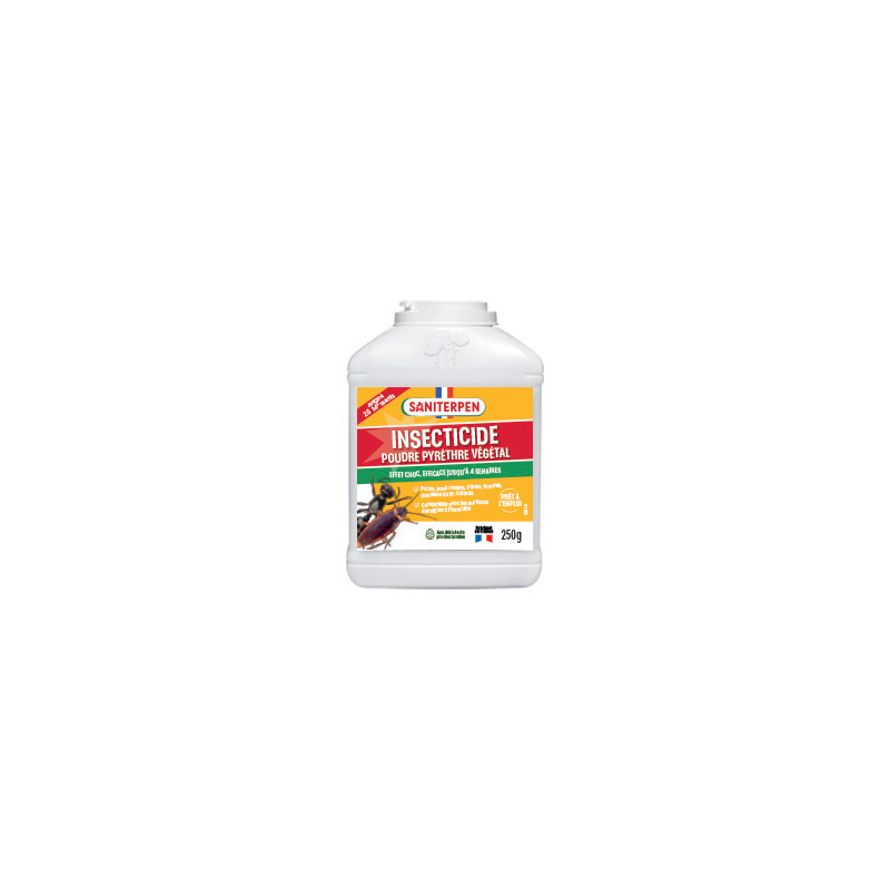 Saniterpen poudre pyrèthre végétal - 250 g