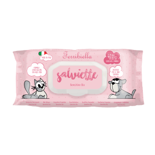 Lingettes nettoyantes sensitive bio – 40 lingettes