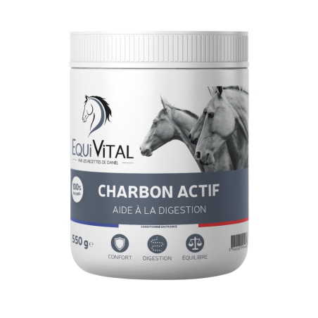 EquiVital Charbon actif - 550 g