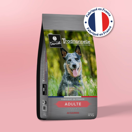 Croquettes Traditionnelle adulte saumon - 14 kg