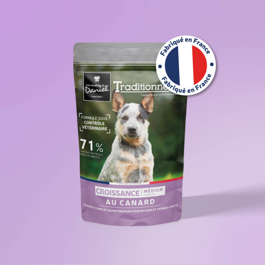 Croquettes Traditionnelle croissance canard - 400g