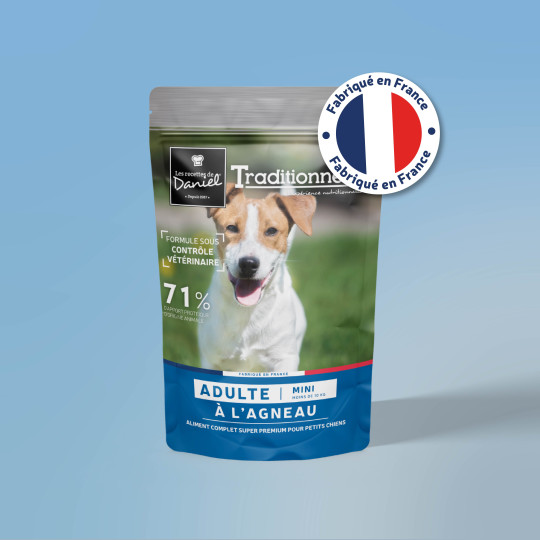 Croquettes Traditionnelle mini adulte agneau - 400g