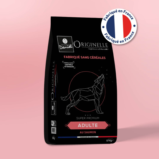 Croquettes Originelle adulte saumon sans céréales - 12 kg
