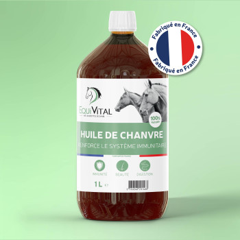 EquiVital Huile de chanvre - 1 L