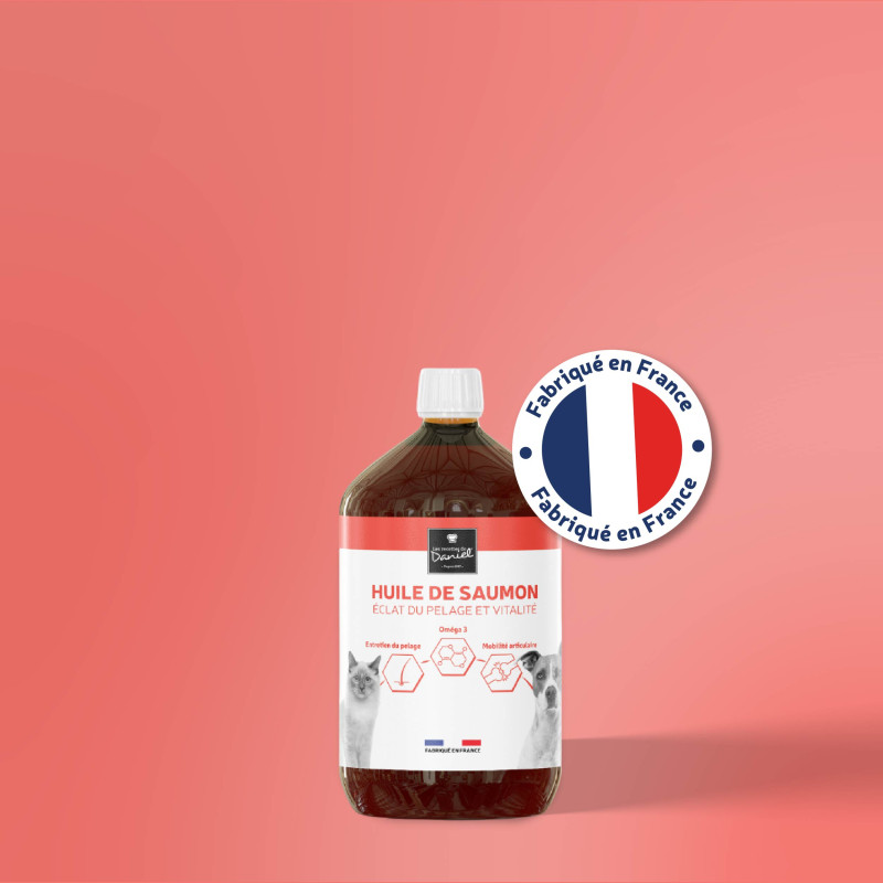 Huile Saumon 200 Capsules ReaVET - Oméga-3 Pour Chiens Et Chats Complément Oméga-3 Chien Chat
