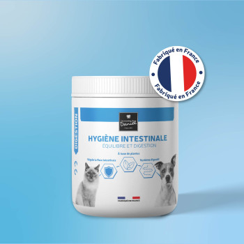 Complément alimentaire chien et chat : Hygiène intestinale - 100 g