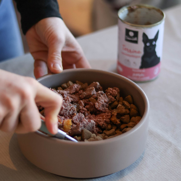 Terrine monoprotéique au porc, citrouille et pomme - 400g
