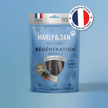 Rouleaux "régénération - 100% peau de saumon" 60g - Marly & Dan