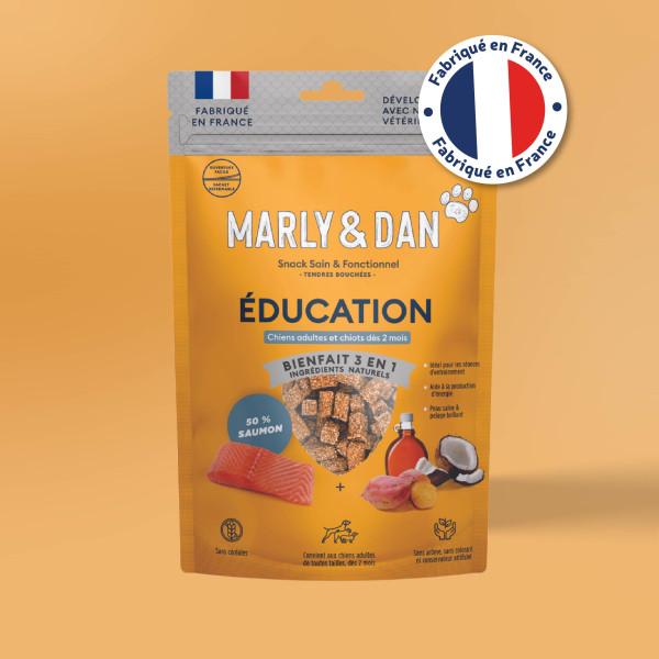 Tendres bouchées "éducation" chien 100g - Marly & Dan