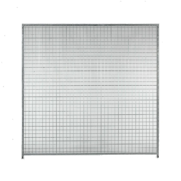 Grille chenil treillis 2m - Sans porte