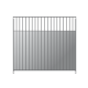 Panneau chenil tolé - barreau espacement 8cm - 2m sans porte