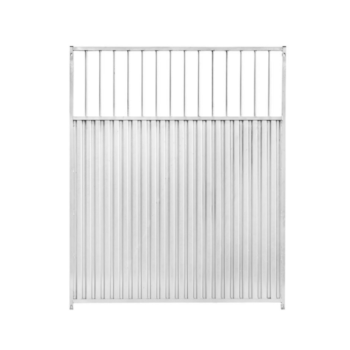 Panneau chenil tolé - barreau espacement 8cm - 1m50 sans porte