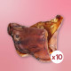 Oreilles de porc séchées x 10