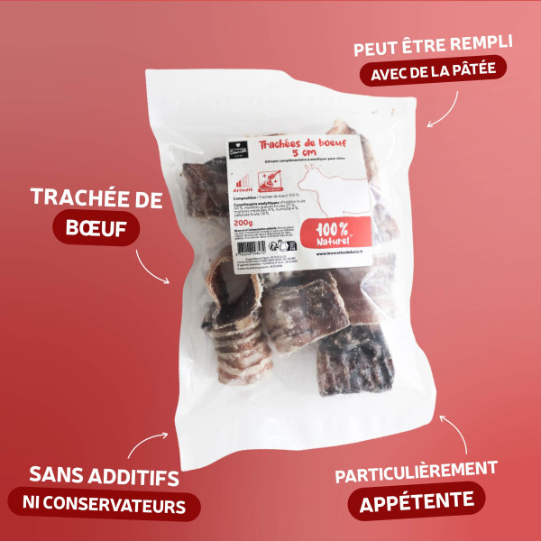 Trachée de bœuf 5cm - 200g
