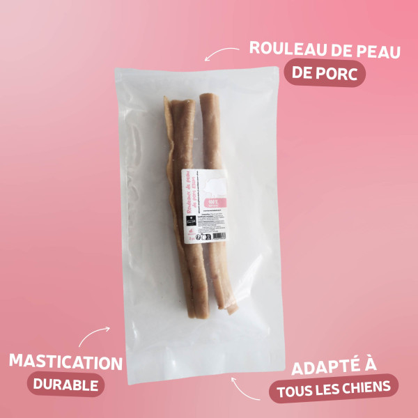 Rouleau de peau de porc 25cm - 2 pièces