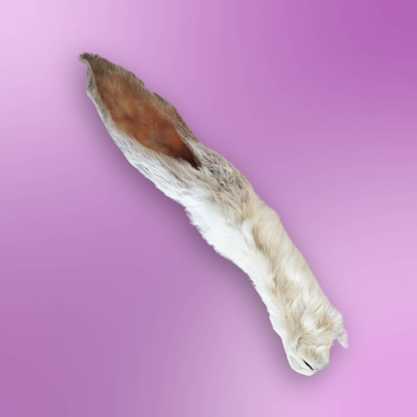 Oreilles de lapin avec poils - 100g