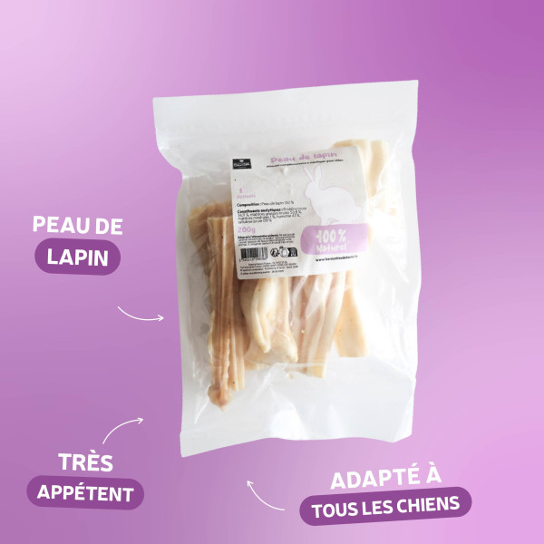Peau de lapin - 200g