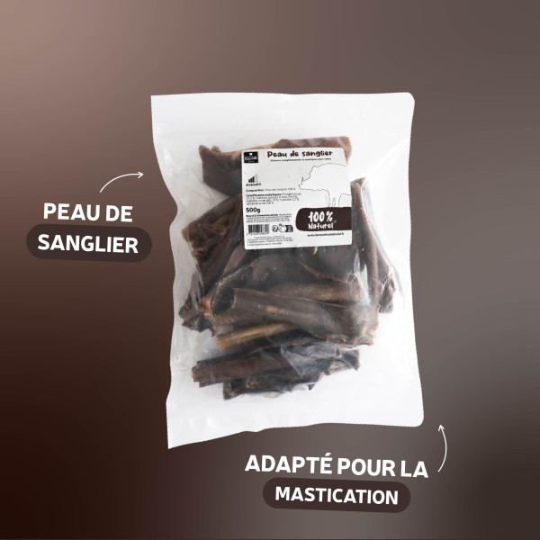 Peau de sanglier - 500g