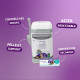 Poubelle à litière LitterGenie Platinium et recharge