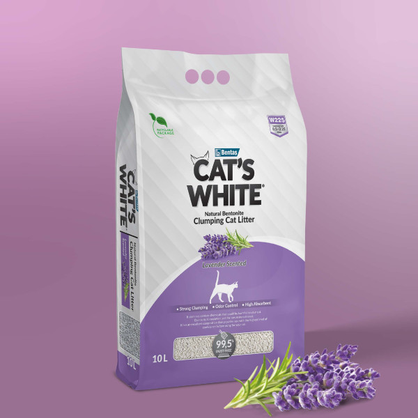 Litière lavande 10L - Cat's white